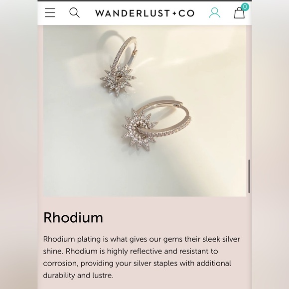 Earrings - “Helix” - silver tone - post - dangle - Picture 7 of 9